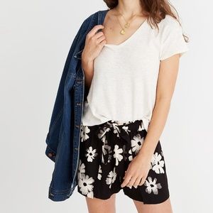 Madewell Drapey Pull-on Shorts in Ikat Floral